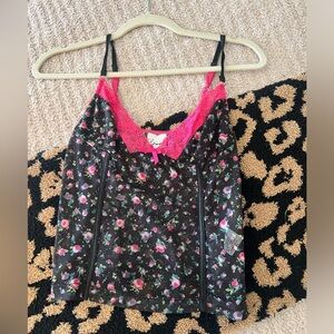 vintage lace tank top